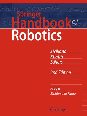 cover image of Springer Handbook of Robotics